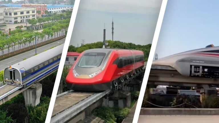 Tongji University Tests Three Chinese Transrapid Replicas