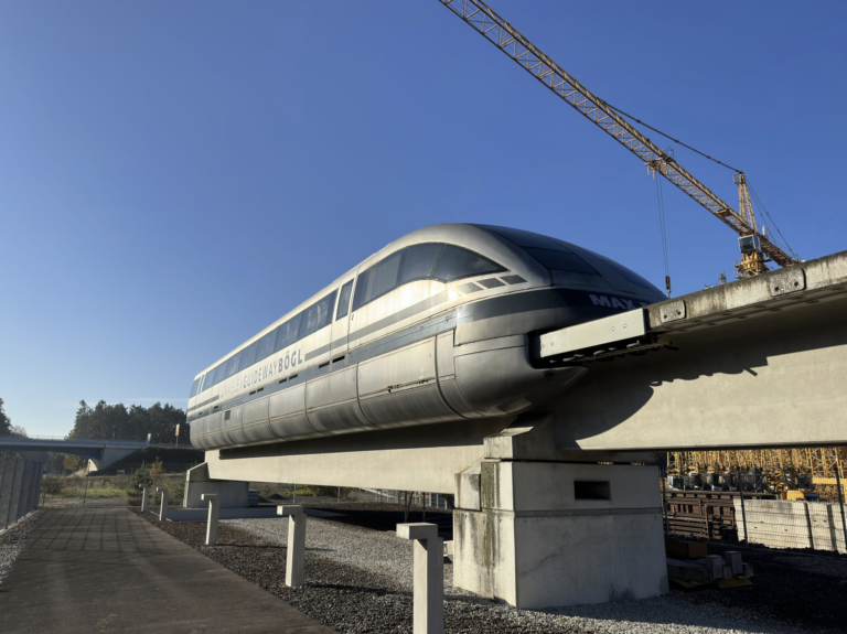 Bochum Railway Museum Buys Transrapid 07