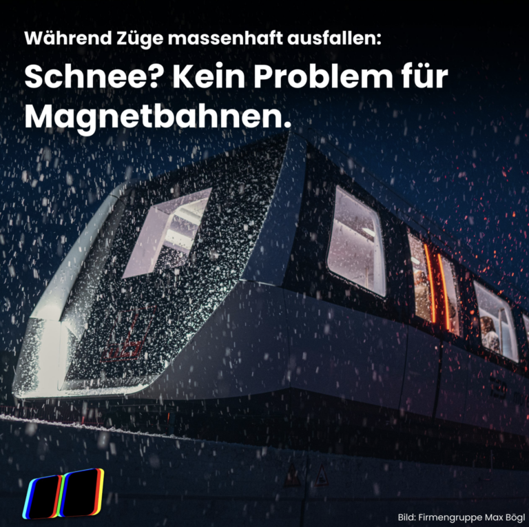 Snow? No Problem for Maglev Trains