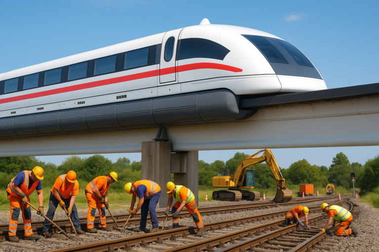 2,800 km Transrapid Network Costs Only Half as Much as Rail Renovation