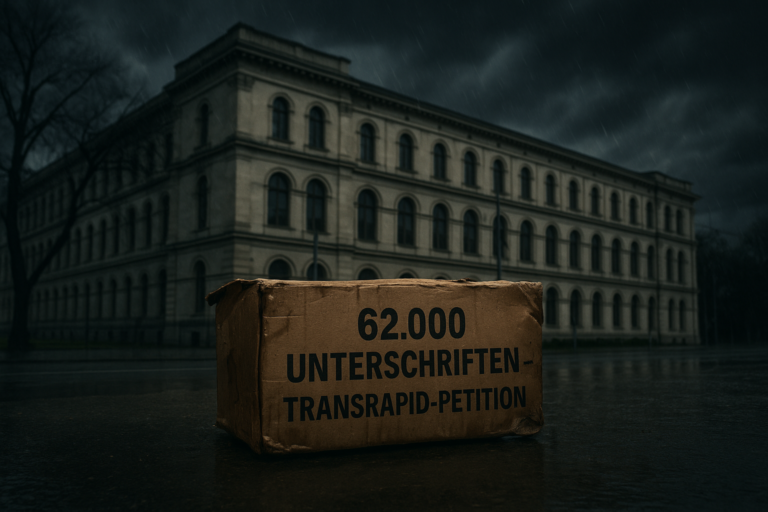 Transport Ministry Refuses to Accept Transrapid Petition