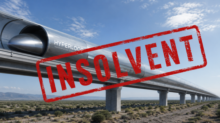 The End of the Hyperloop Bubble: Almost a Billion Euros Wiped Out